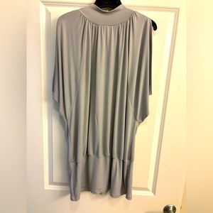 Batwing Tunic top with mock neck